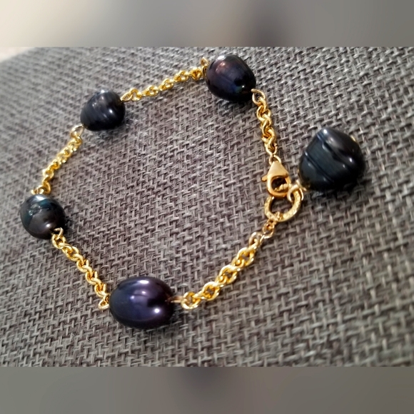 Natural Tahitian Pearl's Bracelet